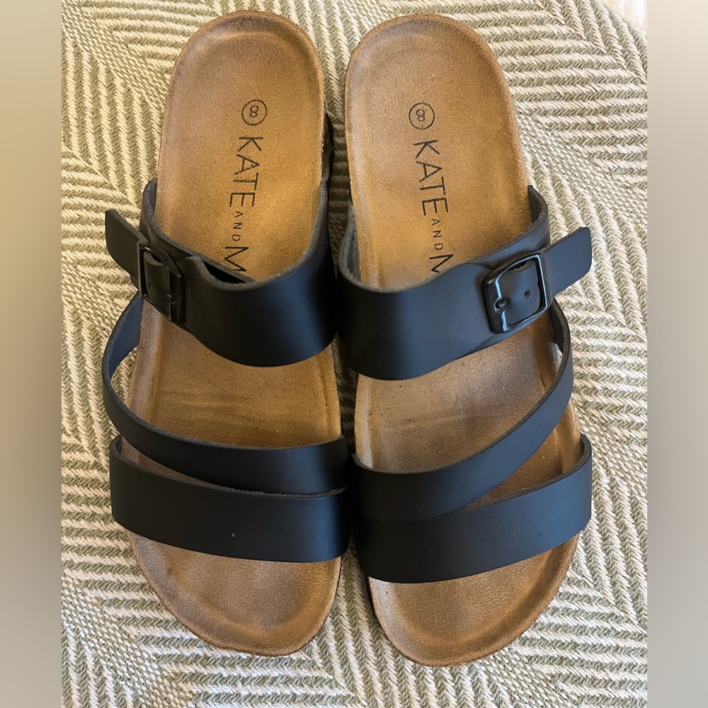 Kate and Mel Strappy Wedge Sandal
